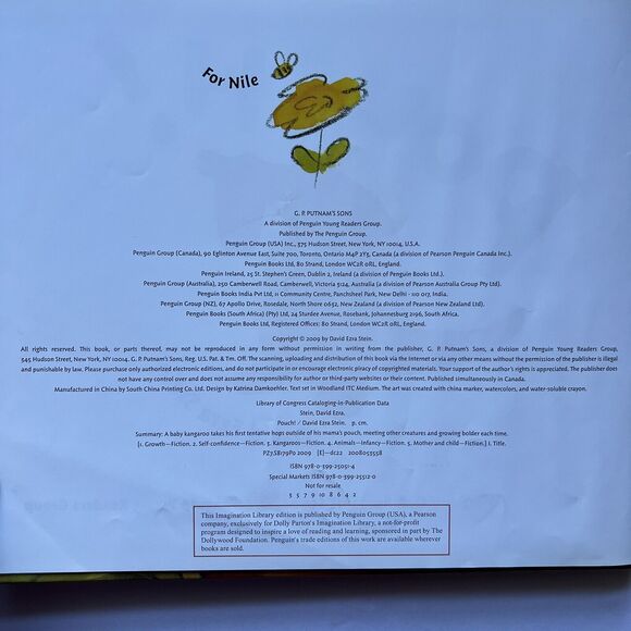 Set Of 3 Childrens Books Hardcover Remy the Rhino Good Night Gorilla and Pouch - Picture 9 of 10